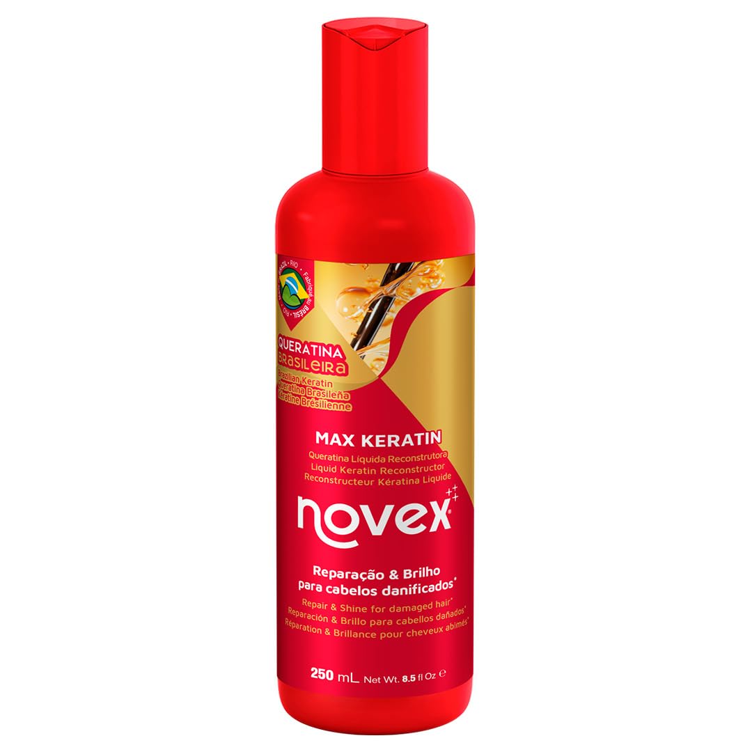 Amazon.com : Novex Hair Care Max Concentrated Liquid Keratin, 8.4